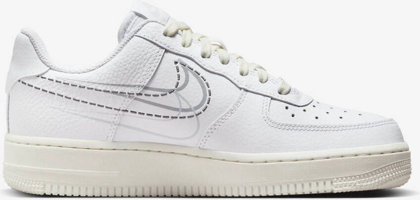 Nike Air Force 1 '07 Multi Swoosh Sneakers Vrouwen Wit Gebroken Wit