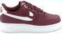 Nike Air Force 1 Premium Team Red Sneakers Unisex Wit Rood - Thumbnail 2