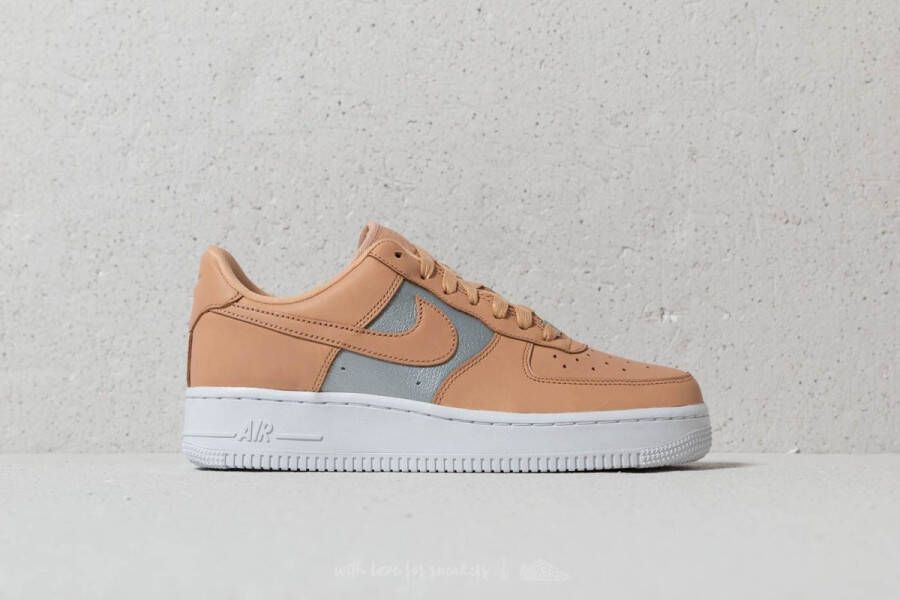 Nike Air Force 1 '07 SE PRM Limited Edition Beige Zilver Dames Sneakers