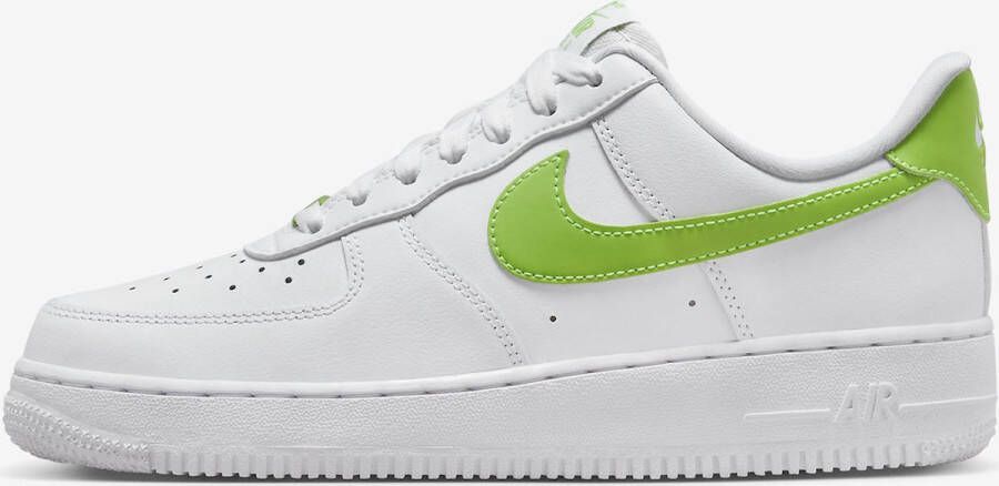 Nike Air Force 1 Low 07 (W) Sneakers Schoenen Wit-Groen DD8959