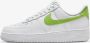 Nike Air Force 1 Low 07 (W) Sneakers Schoenen Wit-Groen DD8959 - Thumbnail 1