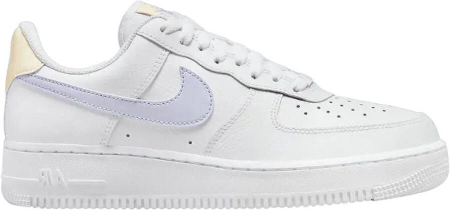 Nike Damesschoenen Air Force 1 '07 Next Nature White Light Bone Light Armoury Blue- Dames White Light Bone Light Armoury Blue
