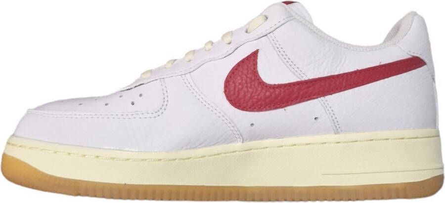 Nike Air Force 1'07 Kinder Sneakers Wit Rood Lichtgeel
