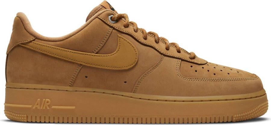 Nike Air Force 1 '07 Wb Flax Wheat Gum Light Brown Black Schoenmaat 44 1 2 Sneakers CJ9179 200