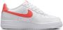 Nike Air force 1 '07 White Magic Ember' Sneakers Unisex Wit Koraal - Thumbnail 1