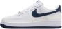 Nike Air Force 1 '07 LV8 Dames White White Midnight Navy- Heren White White Midnight Navy - Thumbnail 10