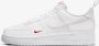 Nike Air Force 1 Low White University Red White- Heren White University Red White - Thumbnail 1