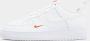 Nike Air Force 1 '07 White University Red Sneakers Mannen Wit Rood Doos zonder deksel - Thumbnail 6