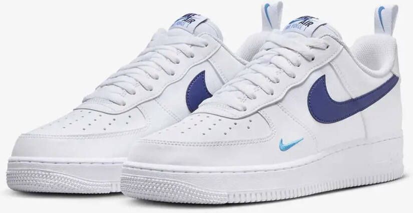 Nike Air Force 1 '07 White Deep Royal Blue