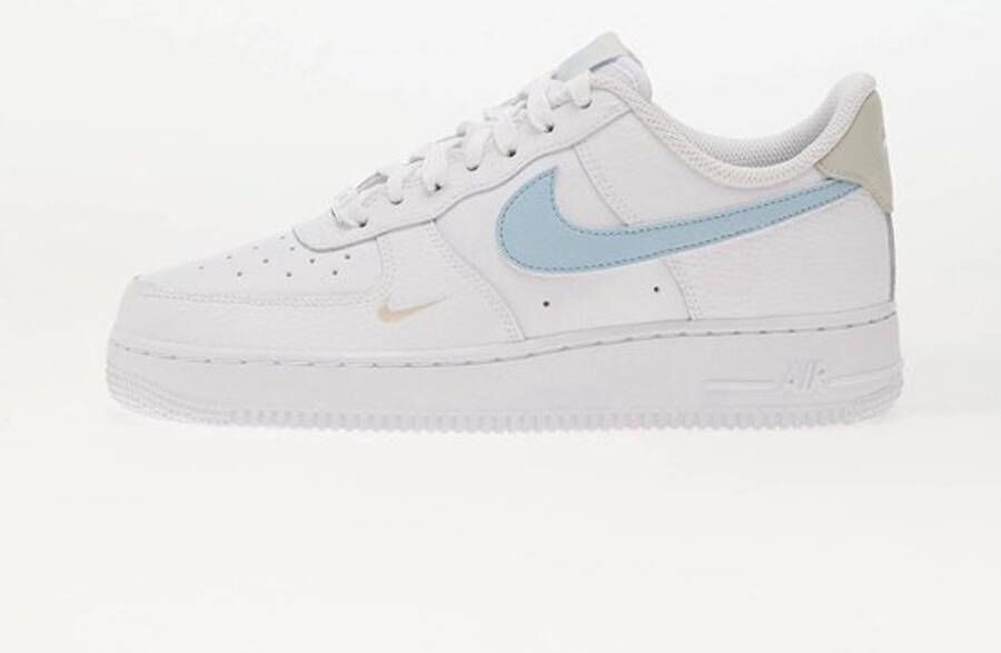 Nike Damesschoenen Air Force 1 '07 White Aegean Storm Football Grey- Dames White Aegean Storm Football Grey