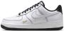 Nike Air Force 1 '07 Wmns Mini Jewel Sneakers Unisex Wit Zwart - Thumbnail 1