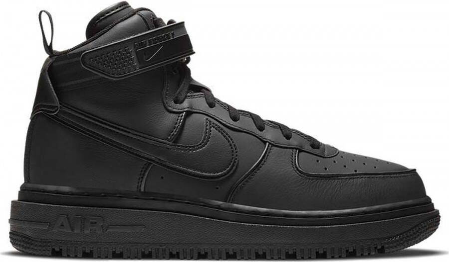 Nike Air Force 1 Boot Sneakers Sport Schoenen Trainers Leer Zwart DA0418