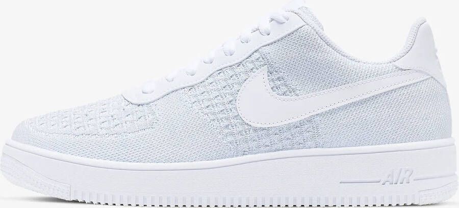 Nike Air Force 1 Flyknit 2 White Pure Platinum AV3042