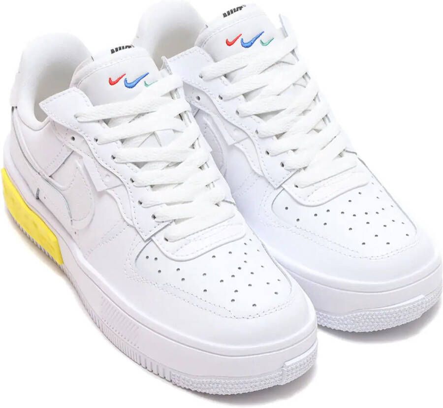 Nike Air Force 1 Fontanka White Photon Dust Opti Yellow Summit White - Foto 2