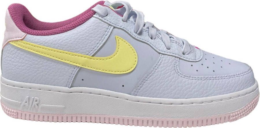 Nike air force 1 (gs) baby blauw geel paars