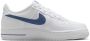 Nike Air Force 1 GS Limited Edition Wit Blauw Sneakers - Thumbnail 1