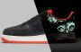 Nike Air Force 1 PRM DC8891 001 Zwart Oranje 42.5 - Thumbnail 4