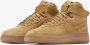 Nike Air Force 1 High Lv8 3 (gs) Basketball Schoenen wheat wheat gum light brown maat: 36.5 beschikbare maaten:36.5 37.5 38.5 39 40 - Thumbnail 1