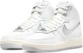 Nike Wmns Air Force 1 Sculpt Basketball Schoenen summit white silver coconut milk - Wit