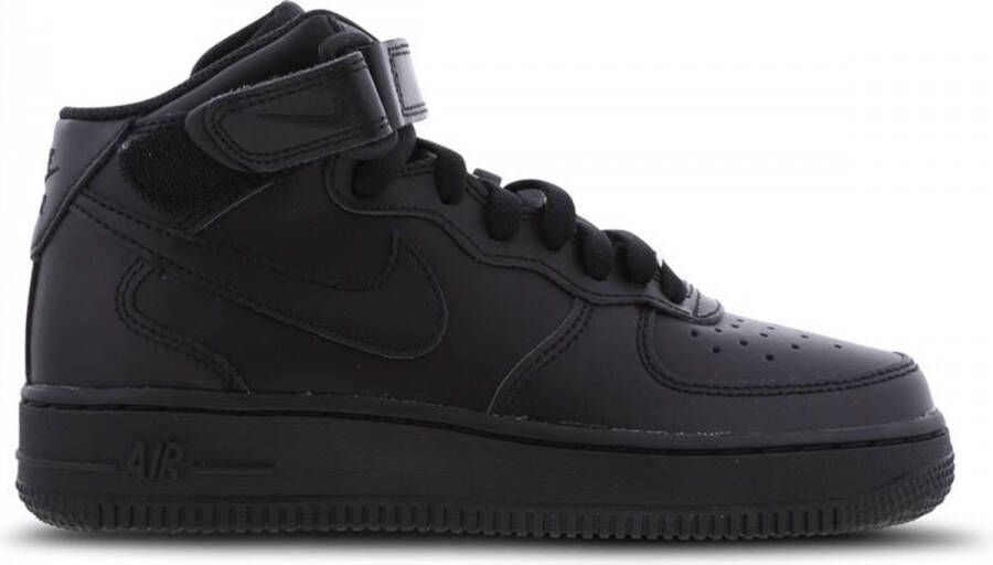 Nike Air Force Mid Le (gs) Basketball Schoenen black black maat: 37.5 beschikbare maaten:37.5