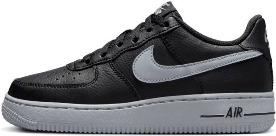 Nike Air Force 1 '07 GS Zwart Grijs Sneakers Unisex Doos Zonder Deksel