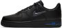 Nike Air Force 1 Low Jewel Heren Sneakers Schoenen Leer Zwart CT3438 - Thumbnail 1