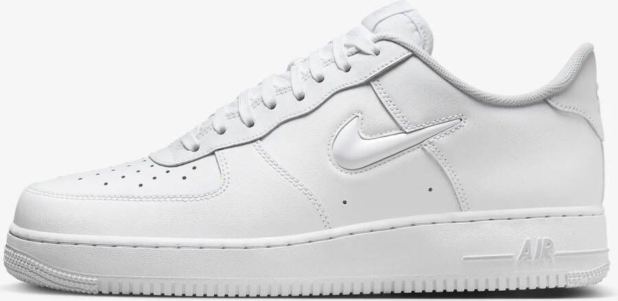 Nike Air Force 1 White Dark Smoke Grey- White Dark Smoke Grey