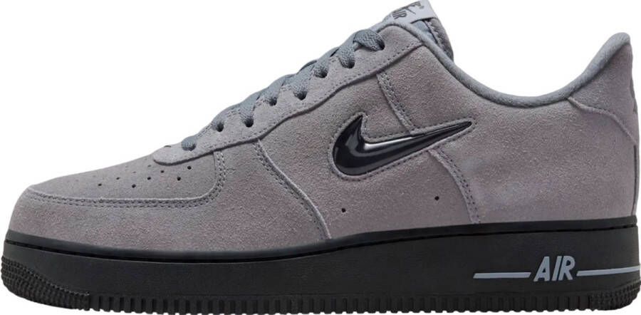 Nike Air Force 1 Jewel Sneakers Grijs Zwart Doos zonder deksel