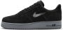 Nike Herenschoenen Air Force 1 Black Cool Grey- Heren Black Cool Grey - Thumbnail 8