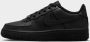 Nike Kids Air Force 1 Gs Low Black Black Black Shoes grade school 314192 009 - Thumbnail 1