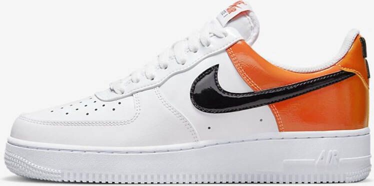 Nike Air Force 1 '07 White Brilliant Orange Black