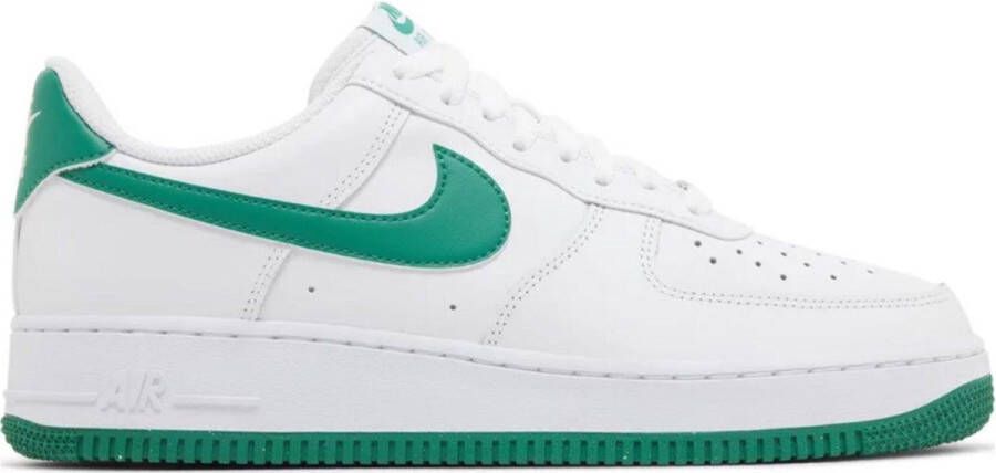 Nike Air Force 1 Low 07 Heren Sneakers Schoenen Wit-Groen FJ4146