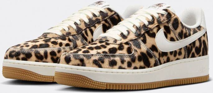 Nike Air Force 1 Low '07 Special Edition Cheetah Safari Sneakers Dames Doos Zonder Deksel