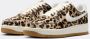 Nike Air Force 1 Low '07 Special Edition Cheetah Safari Sneakers Dames Doos Zonder Deksel - Thumbnail 1