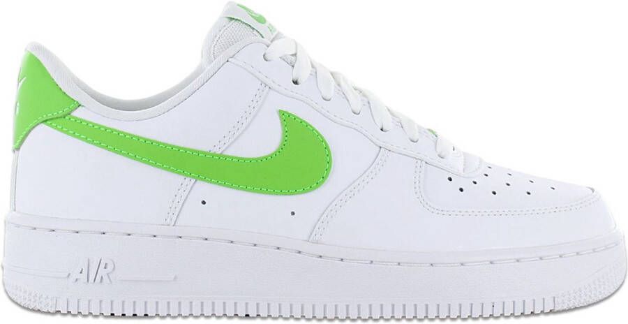 Nike Air Force 1 Low 07 (W) Dames Sneakers Schoenen Wit-Groen DD8959