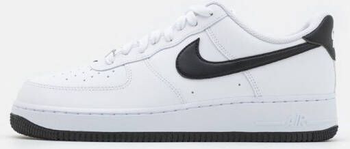 Nike Air Force 1 Low '07 White Black Sneakers Mannen Wit Zwart