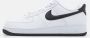 Nike Air Force 1 Low '07 White Black Sneakers Mannen Wit Zwart - Thumbnail 3