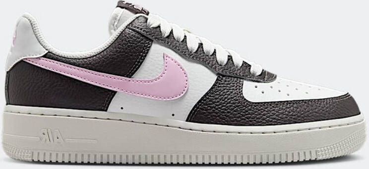 Nike Air Force 1 Low '07 White Brown Pink Foam Sneakers Dames Doos Zonder Deksel