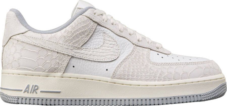 Nike Air Force 1 Low '07 White Python (Women's) DX2678-100 WIT Schoenen