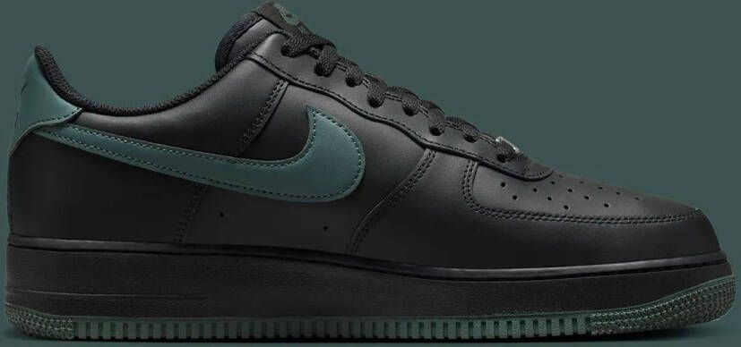 Nike Air Force 1 Low '07 Zwart Donkergroen Sneakers Unisex Doos Zonder Deksel