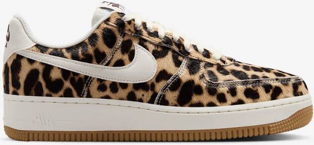 Nike Air Force 1 Low '07 Special Edition Cheetah Safari Sneakers Dames Doos Zonder Deksel
