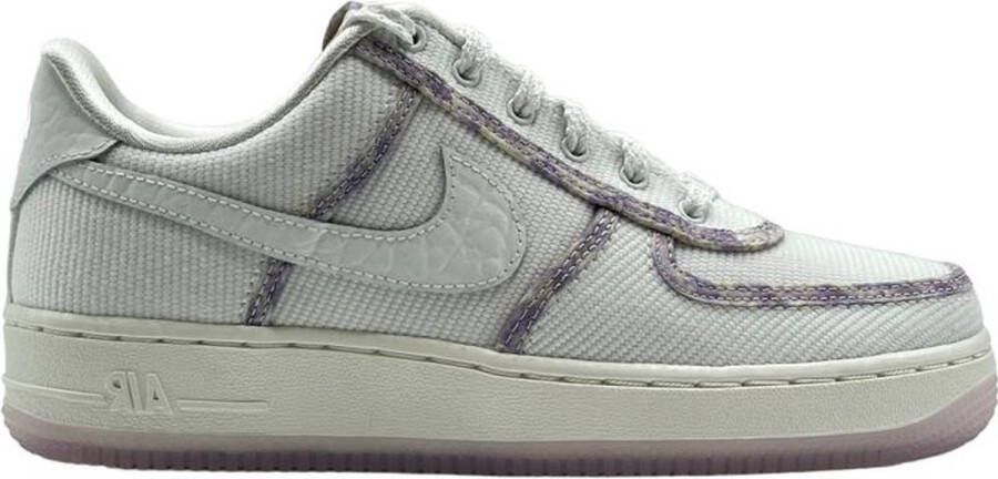 Nike Air Force 1 Low Dames(Wit Paars )