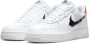 Nike Air Force 1 07 White Black Summit White Magma Orange Schoenmaat 45 1 2 Sneakers DV6483 100 - Thumbnail 3