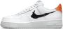 Nike Air Force 1 07 White Black Summit White Magma Orange Schoenmaat 45 1 2 Sneakers DV6483 100 - Thumbnail 1