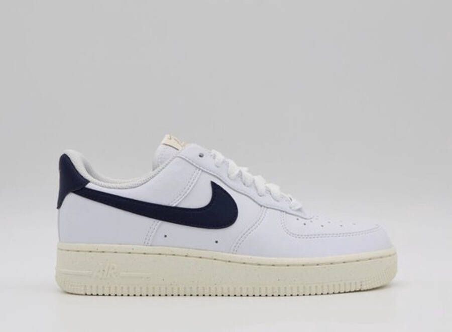 Nike Air Force 1 low Next Nature Olympi (Women's) FZ6768-100 wit blauw sneakers laag