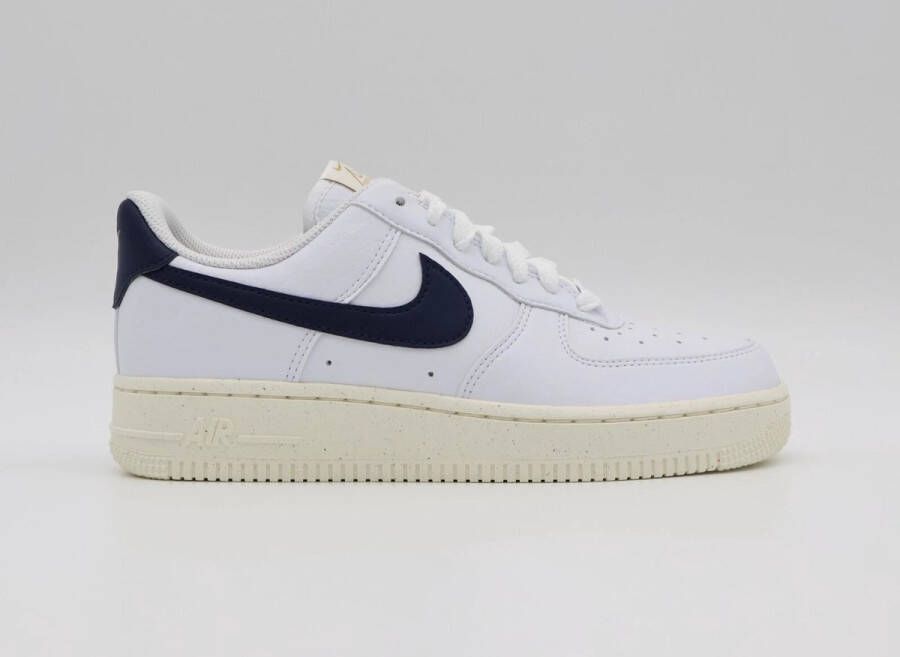 Nike Air Force 1 low Next Nature Olympi (Women's) wit blauw sneakers laag