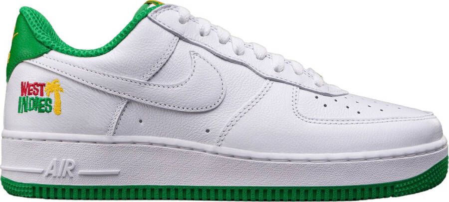 Nike Air Force 1 Low Retro QS Groen Wit West Indies (2022) Sneakers Unisex Doos Zonder Deksel