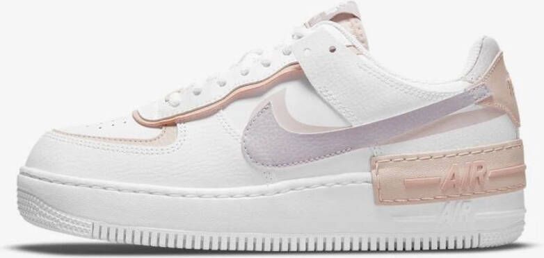 Nike Air Force 1 Low Shadow Paars Lila Wit Sneakers Dames Doos Zonder Deksel
