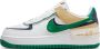 Nike Air Force 1 Shadow Dames White Malachite Sesame Midnight Navy- Dames White Malachite Sesame Midnight Navy - Thumbnail 1