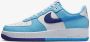 Nike Air Force 1 ´07 LV8 Sneakers Mannen White Lt Photo Blue Deep Royal Blue - Thumbnail 1
